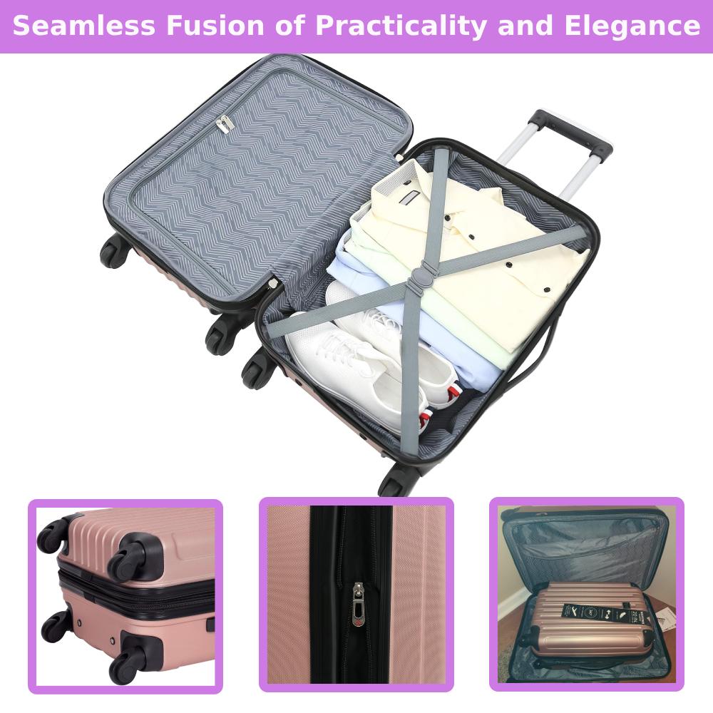Suitcases Hard Shell Set (Lilac): image 7