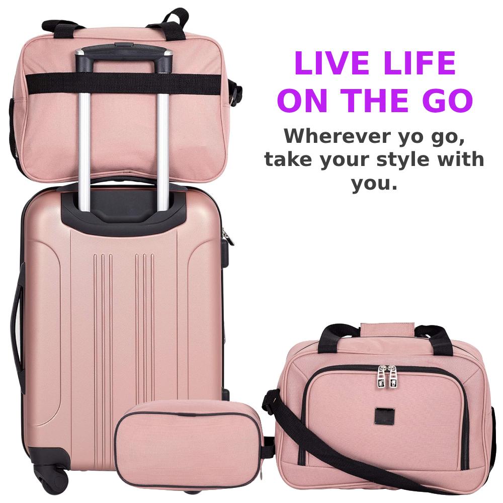 Suitcases Hard Shell Set (Lilac): image 8
