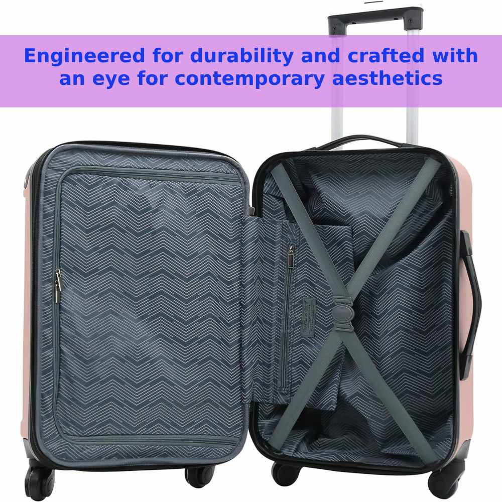 Suitcases Hard Shell Set (Lilac): image 9