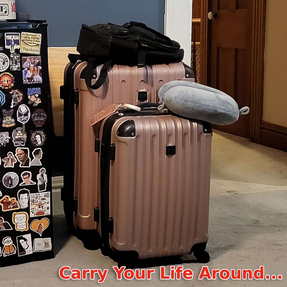 Suitcases Hard Shell Set (Lilac): image 12